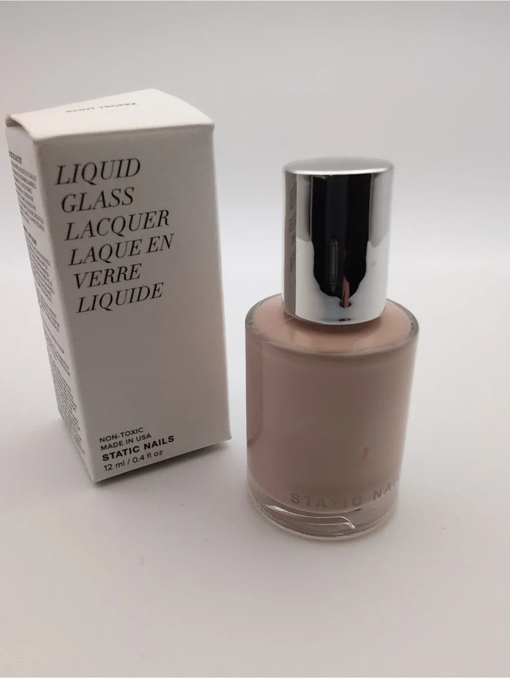 Static Nails Saint Tropez Liquid Glass Nail Polish/ Lacquer Full Coverage